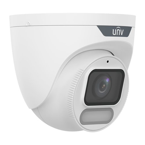 Camera IP Wise-ISP, ColorHunter, 8MP, lentila 4.0mm, WL 30M, Mic, PoE, color 24/7 – UNV IPC3628LE-ADF40K-WP