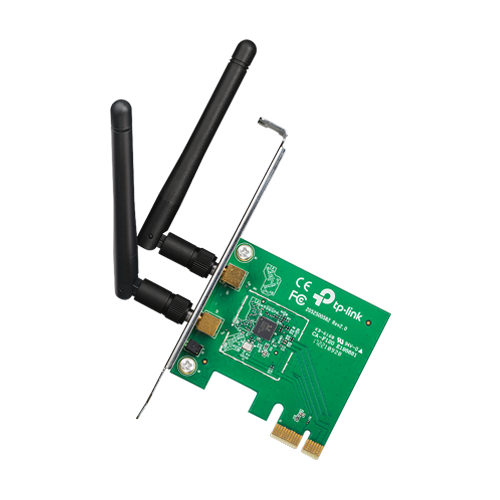Placa de retea Wi-Fi 4, 2.4 Ghz, 300Mbps, 2dBi, PCI Express – TP-LINK TL-WN881ND
