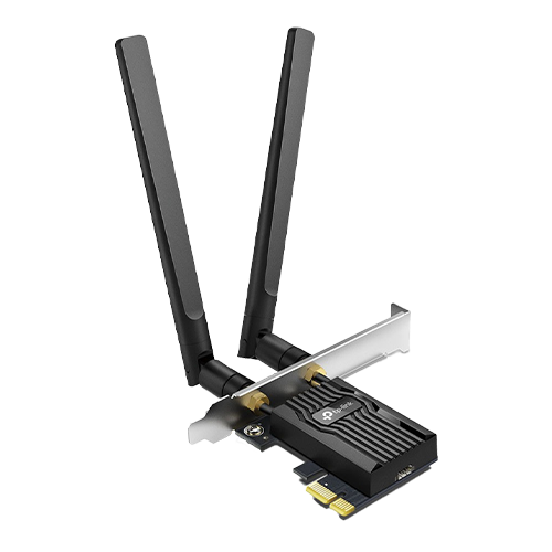 Placa de retea PCIe TP-Link Archer TX55E, AX3000, Dual-Band, Wi-Fi 6, Bluetooth 5.2 – TP-LINK ArcherTX55E