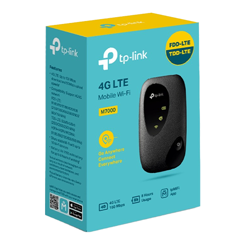 Router portabil Wi-Fi 4G LTE TP-Link M7000 slot SIM – TP-LINK M7000