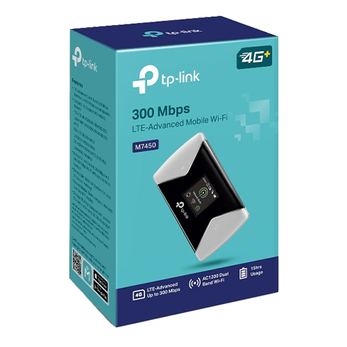 Router portabil TP-Link M7450, Dual-Band, 300Mbps, 4G LTE – TP-LINK M7450