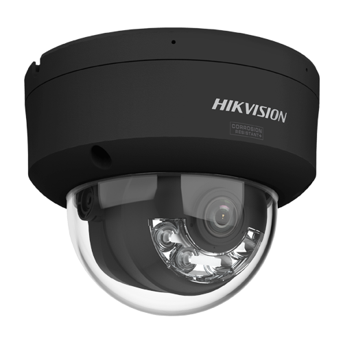 Camera IP AcuSeek, 4MP, lentila 2.8mm, IR 30m, WL 30m ColorVu3, 2xMic, Alarma, IK10, NEAGRA – HIKVISION DS-2CD2147G3-LIS2UY-2.8mm-BLACK