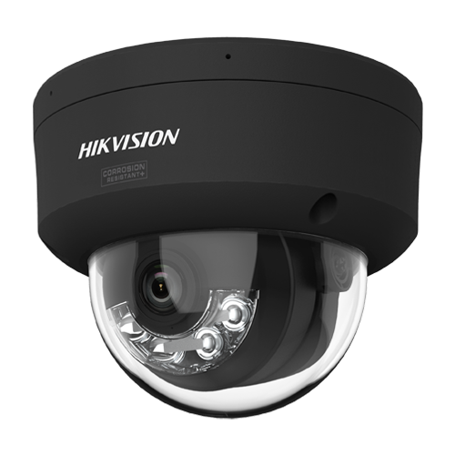 Camera IP AcuSeek, 4MP, lentila 2.8mm, IR 30m, WL 30m ColorVu3, 2xMic, Alarma, IK10, NEAGRA – HIKVISION DS-2CD2147G3-LIS2UY-2.8mm-BLACK
