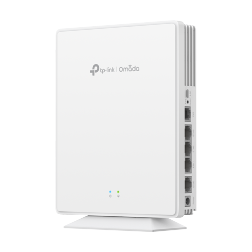 Access Point Wi-Fi 6, AX1800 Dual-Band, 1 x GPON, 1 x FXS, 4 x RJ45 1G, PoE Out – TP-Link Omada EAP610GP-Desktop