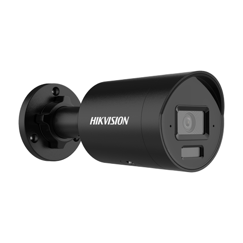 Camera IP 4MP, AcuSense, lentila 2.8mm, IR 40m, WL 40m, 2xMic, Neagra – HIKVISION DS-2CD2043G2-LI2U-2.8mm-BLACK