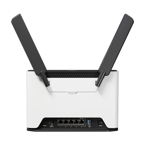 AP AX3600 Chateau PRO Wi-Fi 6, 2.4/5 GHz, 4 x RJ45 Gigabit, 1 x RJ45 Gigabit PoE OUT, NAND – MikroTik H53UiG-5HaxQ2HaxQ