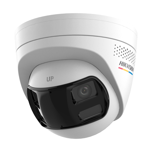 Camera IP Dual lens 6MP, 2 x lentila 2.8mm 180°, IR & WL 30m ColorVu, Audio+Stroboscop – HIKVISION DS-2CD1367G2HP-LIUF-SL-2.8mm