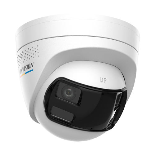 Camera IP Dual lens 6MP, 2 x lentila 2.8mm 180°, IR & WL 30m ColorVu, Audio+Stroboscop – HIKVISION DS-2CD1367G2HP-LIUF-SL-2.8mm