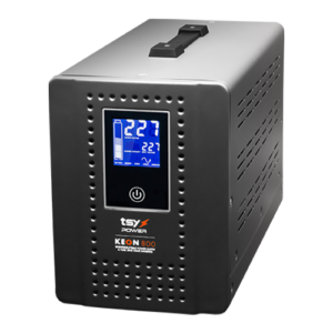 UPS 800VA(fara baterie inclusa), repornire automata, afisaj LCD, protectii multiple, Input AC 155-285V UPS-KEON-800VA
