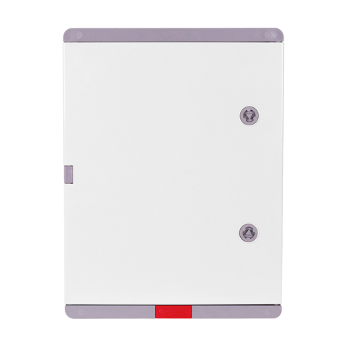 Cutie distributie IP67 din ABS gri, usa mata, placa metalica, 300x400x220 mm PD304022