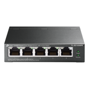 Switch Easy Smart, 4 x RJ45 1G PoE, 1 x RJ45 1G, Managed – TP-Link TL-SG105MPE