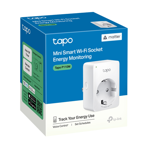 Priza smart Wi-Fi, Monitorizare consum energie – TP-Link Tapo TapoP110M