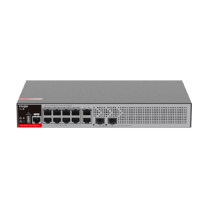 Switch L2+, 8 x RJ45 1G PoE, 2 x SFP 2.5G, 2 x RJ45 1G, Cloud Management – Ruijie RG-S2915-10GT2MS-P-L