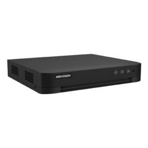 DVR AcuSense 4 ch., 5MP + 2 ch. IP 4K, Audio bidirectional, 1U – HIKVISION iDS-7204HUHI-M1-T