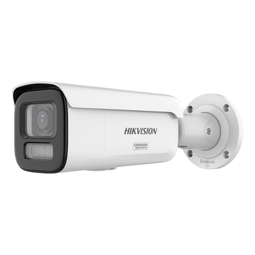 Camera IP 6MP, lentila VF 2.8-12mm, IR 60m, WL 60m ColorVu3, Alarma, IK10 – HIKVISION DS-2CD2667G3T-LIZSY(2.8-12mm)