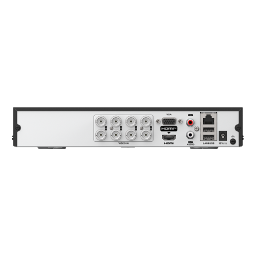DVR AcuSense 8 ch., 5MP + 4 ch. IP 8MP, Audio bidirectional, 1U – HIKVISION iDS-7208HUHI-M1-T