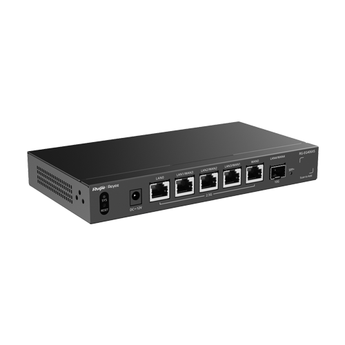 Router 5 x RJ45 2.5G, 1 x SFP+ 10G, Multi-WAN, Cloud Management – Ruijie Reyee RG-EG406XS