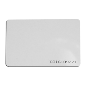 Set de 10 cartele de acces EM4100 125KHz, 0.8 mm, cod printat – CSAccess CSC-EM125-08+C-10