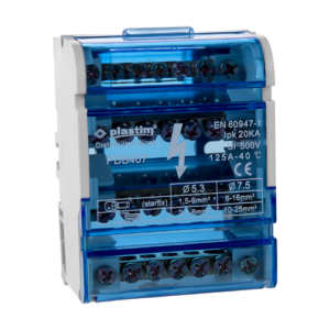 Bloc de distributie electrica, 4×7 poli, 125A – Plastim PDB407