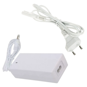 Kit sursa de alimentare 12V, 3A, alb – MW Power POSC12300D-C8-WH-KIT