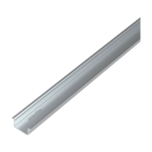 Sina DIN 35×7.5mm, neperforata, lungime 1m – Plastim PDR1001