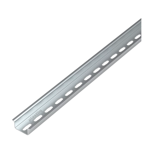 Sina DIN 35×7.5mm, perforata, lungime 1m – Plastim PDR2001
