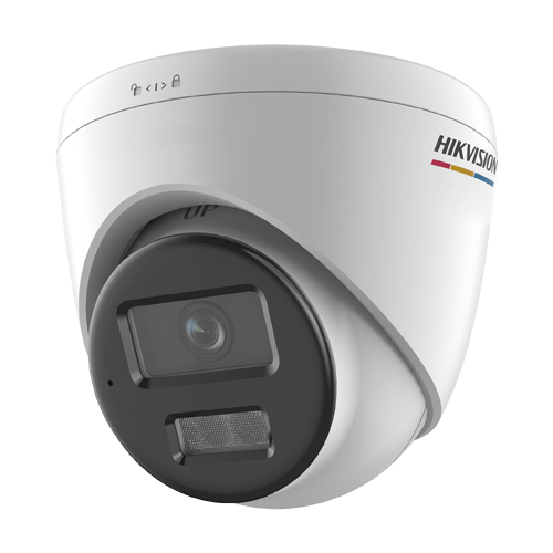 Camera IP, 2MP, lentila 2.8mm, IR 30m, WL 30m ColorVu, Audio, Alarma audio+Strobo – HIKVISION DS-2CD1327G2H-LIUF-SL-2.8mm