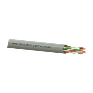 Cablu U/UTP, cat 5e, 4x2x24 AWG, Cupru, 305m – Mekas Kablo MEK90-4x2x24-5U