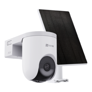 Camera IP Wi-Fi6 PT + panou solar 5W, 8MP, baterie 5.200 mAh, Audio bidirectional, Alarma – EZVIZ CS-HB8c-SP(4K)