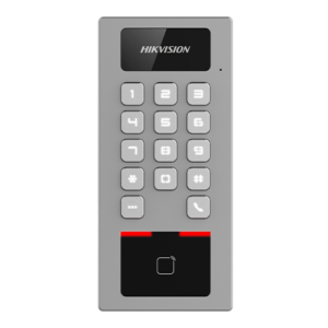 Terminal control acces, PIN, cititor card, Bluetooth, Wi-Fi, Alarma, IK09 – HIKVISION DS-K1T502DBWX-E1
