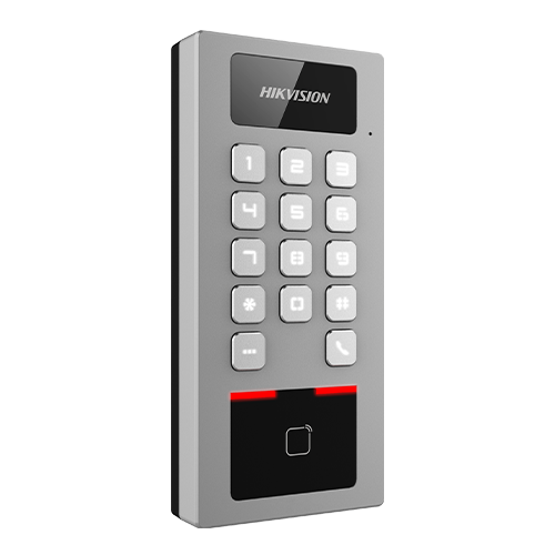 Terminal control acces, PIN, cititor card, Bluetooth, Wi-Fi, Alarma, IK09 – HIKVISION DS-K1T502DBWX-E1