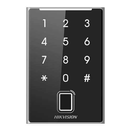 Cititor de proximitate MIFARE, amprenta, tastatura integrata, Bluetooth, Wiegand, RS485 – HIKVISION DS-K1109DKFB