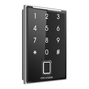 Cititor de proximitate MIFARE, amprenta, tastatura integrata, Bluetooth, Wiegand, RS485 – HIKVISION DS-K1109DKFB