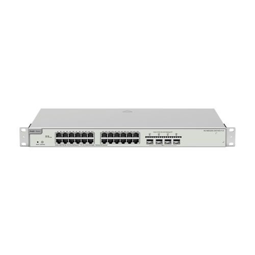 Switch L2+, 24 x RJ45 1G PoE, 4 x SFP+ 10G, Cloud Management – Ruijie RG-NBS3200-24GT4XS-P-V2