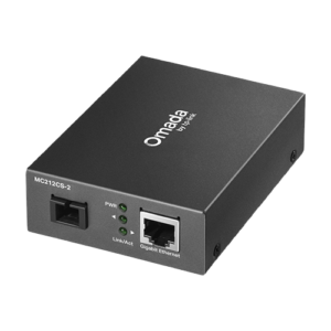 Media Convertor WDM Gigabit Single-mode SC TX1310nm / RX1550nm, 2 km – TP-Link Omada MC212CS-2