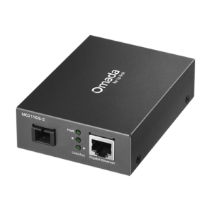 Media Convertor WDM Gigabit Single-mode SC TX1550nm / RX1310nm, 2 km – TP-Link Omada MC211CS-2