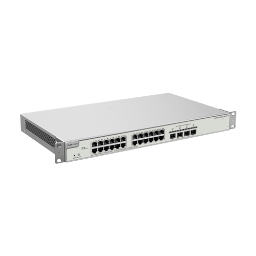 Switch L3, 24 x RJ45 1G PoE+, 4 x SFP+ 10G, Cloud Management – Ruijie Reyee RG-NBS5200-24GT4XS-P-V2
