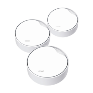Sistem 3 x Mesh Deco X50, Wi-Fi 6, AX3000, 2 x RJ45 2.5G PoE – TP-Link DecoX50-PoE(3-pack)