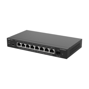 Switch L2, 8 x RJ45 2.5G PoE, 1 x SFP+ 10G, Cloud Management – Ruijie Reyee RG-ES209MG-P