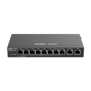 Router 8 x RJ45 1G PoE, 2 x RJ45 1G, Buget PoE 110W, Multi-WAN, Cloud Management – Ruijie RG-EG210G-P-V3