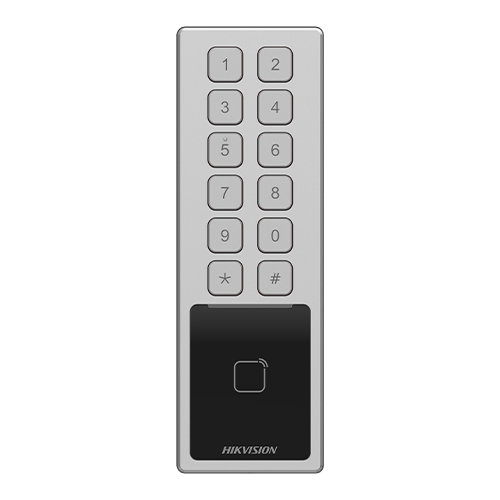 Tastatura cablata pentru AX Hybrid PRO G2, PIN, cititor MiFare, IP66, IK08 – HIKVISION DS-PK502MDX