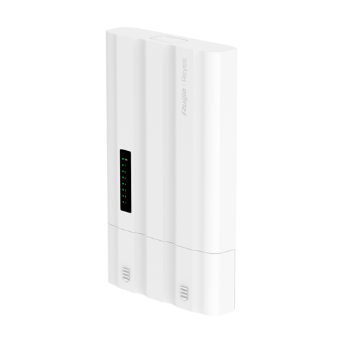 Switch exterior L2, 4 x PoE+ OUT, 5 x RJ45 1G, 2 x SFP 1G, AC Input, Cloud Management – Ruijie Reyee RG-ES207GS-AC-OD