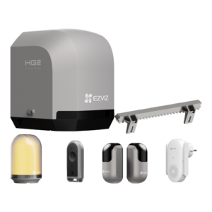 Kit automatizare poarta culisanta 400Kg/6m, Wi-Fi, alarma luminoasa – EZVIZ CS-HG2-R100-40HL