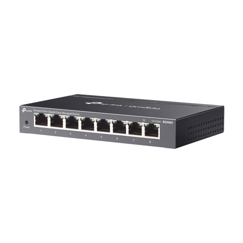Switch L2, 8 x RJ45 1G, Easy Managed – TP-Link Omada ES208G