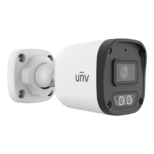 Camera IP ColorHunter 4MP, lentila 2.8mm, IR 30m, WL 15m, Mic, PoE, IP67 – UNV IPC2124LB-AF28-DL-ECO