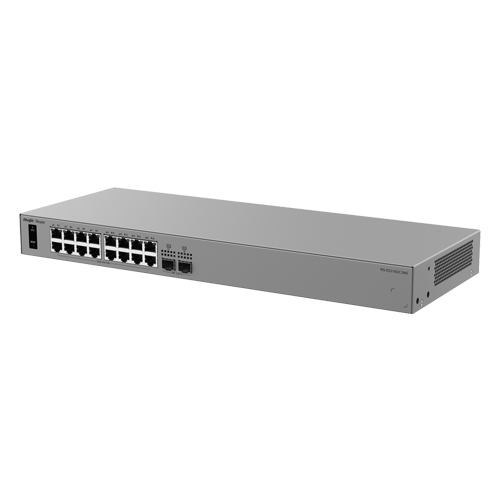 Switch L2, 16 x RJ45 Gigabit, 2 x SFP 2.5G, Cloud Management – Ruijie Reyee RG-ES216GC2MS