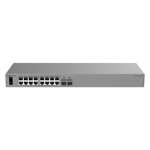 Switch L2, 16 x RJ45 Gigabit, 2 x SFP 2.5G, Cloud Management – Ruijie Reyee RG-ES216GC2MS