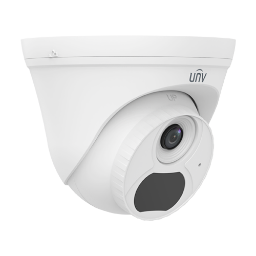 Camera IP de interior, 4MP, lentila 2.8mm, Smart IR 30m, Mic, PoE – UNV IPC3614LB-AF28-ECO