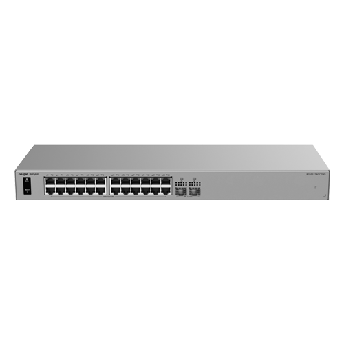 Switch L2, 24 x RJ45 Gigabit, 2 x SFP 2.5G, Cloud Management – Ruijie Reyee RG-ES224GC2MS