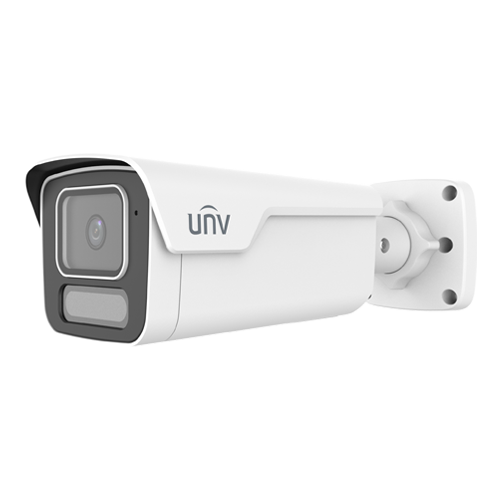 Camera IP Wise-ISP ColorHunter, 4MP, lentila 2.8mm, WL 40m, Mic, Alarm, PoE, Color 24/7, IK10 – UNV IPC2B14SE-ADF28K-WP-I1